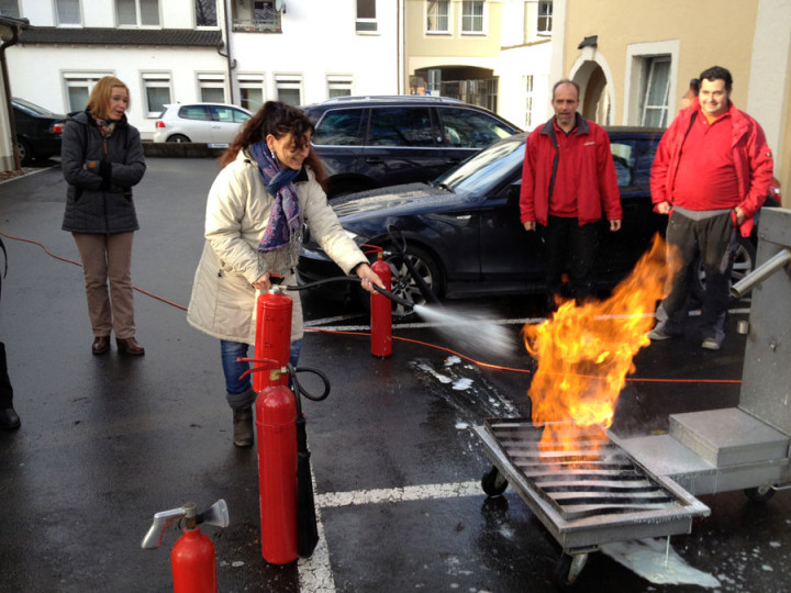 Brandschutzübung