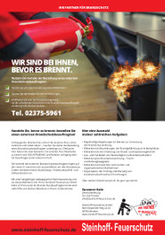 Flyer Brandschutz